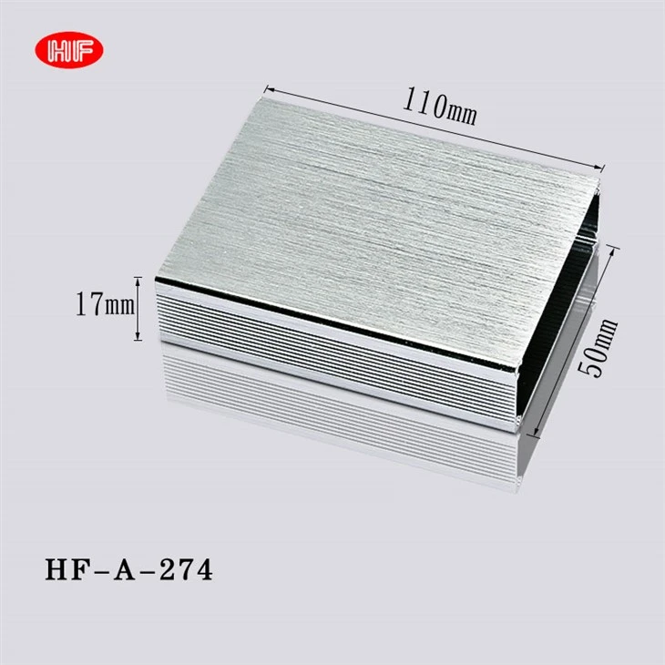 Anodized Small Size Aluminum Profile Housing